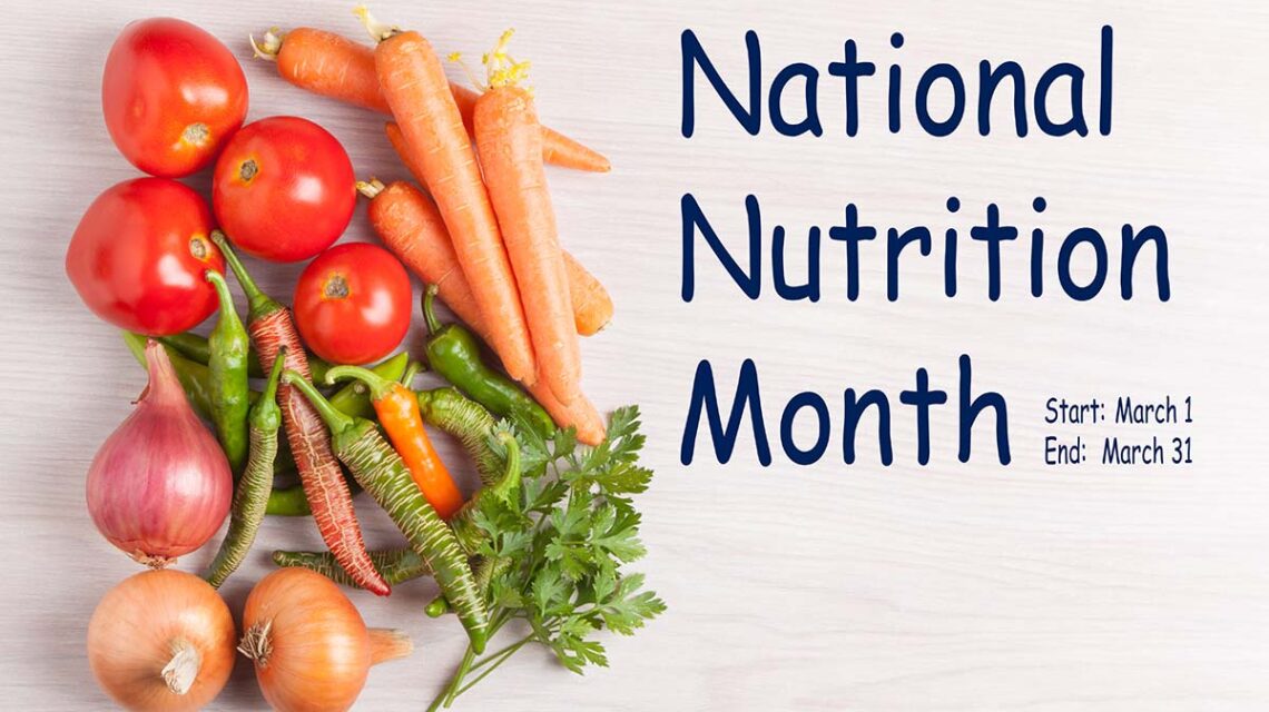 National Nutrition month