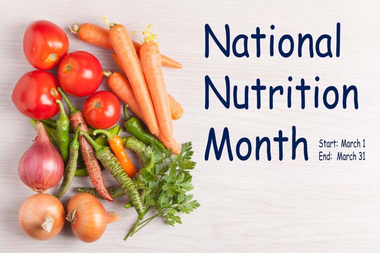 National Nutrition month
